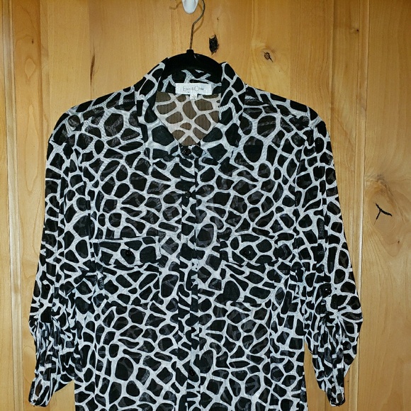 Eden & Olivia Tops - Eden & Olivia Sheer Blouse